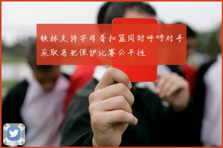 铁林支持字母哥扣篮同时呼吁对手采取恶犯保护比赛公平性