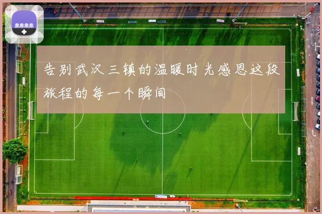告别武汉三镇的温暖时光感恩这段旅程的每一个瞬间